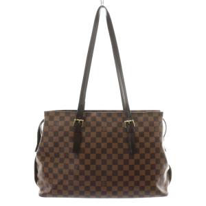 LOUIS VUITTON N51119 チェルシー ダミエトートバッグ 茶