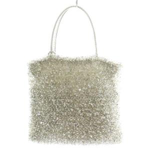 ワイヤーバッグ シルバー