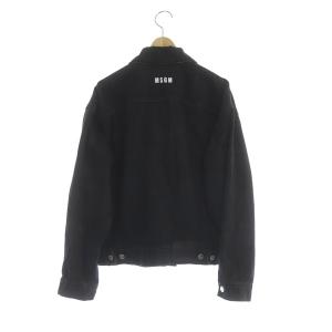 MSGM デニムジャケット 38 ブラック