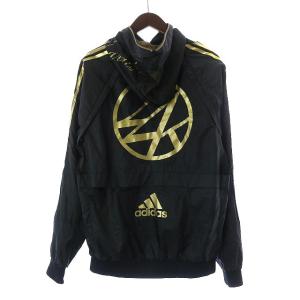 adidas 24KARATS パーカー 2WAY L ブラック
