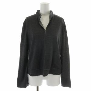 カーディガン 長袖 ウール 11 グレー