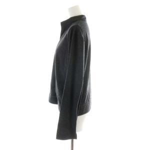 Leilian カーディガン 長袖 ウール 11 グレー