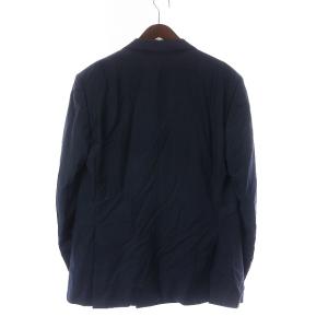 dunhill SUPER100 テーラードジャケット 羽織 紺ブレ ダブル ウール M ネイビー