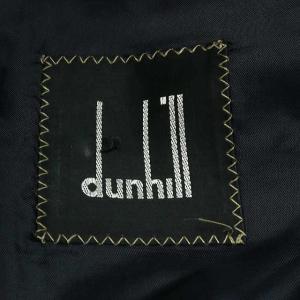dunhill SUPER100 テーラードジャケット 羽織 紺ブレ ダブル ウール M ネイビー