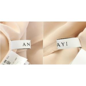 ANAYI 21SS ブラウス シャツ カットソー 38 M ピンクベージュ