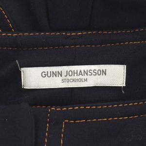 UNITED ARROWS GUNN JOHANSSON ワイドパンツ ウール ネイビー