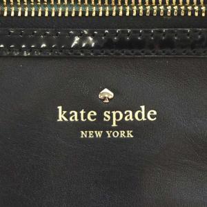 kate spade new york ハンドバッグ 2WAY 総柄 ナイロン ブラック