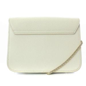 FURLA メトロポリス ショルダーバッグ ポシェット ミニ レザー ホワイト