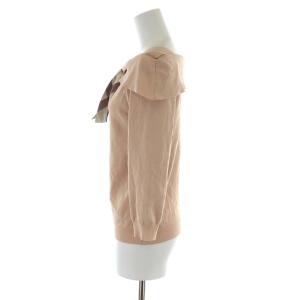 BLUE LABEL CRESTBRIDGE カットソー 長袖 リボン M ピンク