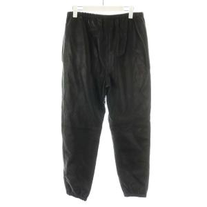 3.1 phillip lim ジョガーパンツ レザー 4 ブラック