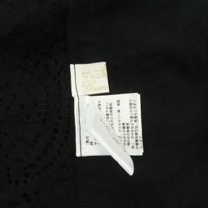 Grace Class カットソー レース シースルー 36 ブラック