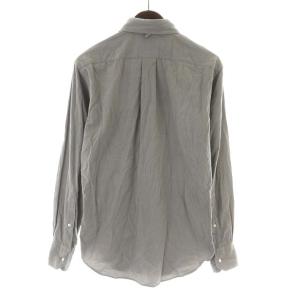 BLACK FLEECE BY Brooks Brothers シャツ 長袖 コットン グレー