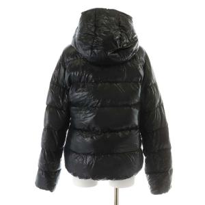 DUVETICA ダウンジャケット フード アウター 40 M 黒 ブラック