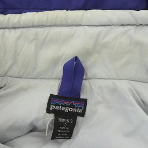 Patagonia 中綿ジャケット ジップアップ ハイネック S 青 ブルー