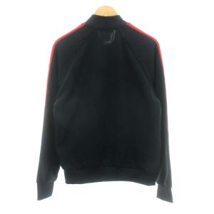 adidas Originals トラックジャケット ジャージ ジップアップ 3ライン F ブラック レッド