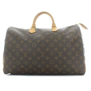 M41522 スピーディー40 ボストンバッグ モノグラム 茶