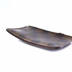 LOUIS VUITTON ポシェットクレ キーケース コインケース ダミエ エベヌ ブラウン