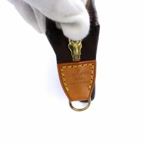 LOUIS VUITTON M47546 ポシェット トワレット15 モノグラム ポーチ ミニ ブラウン 