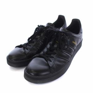 adidas Originals FZ3645 CAMPUS スニーカー レザー 9.5 ブラック 