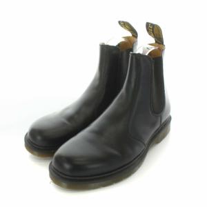 Dr.Martens 2976 YS チェルシーブーツ サイドゴアブーツ 厚底 レザー 8 ブラック