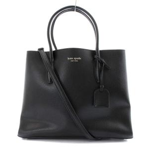 トートバッグ ショルダーバッグ 2WAY レザー ブラック