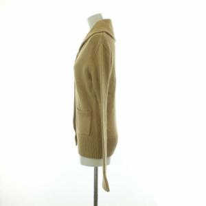 RALPH LAUREN ショールカラー カーディガン ニット 長袖 カシミヤ混 M ベージュ