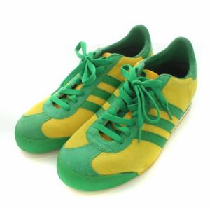 adidas Originals KICK SUEDE スニーカー シューズ  9.5 イエロー グリーン