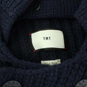 TMT 19AW HANDKNIT LOW GUAGE PEA COAT Pコート ダブル ケーブルニット