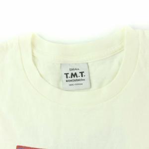 TMT BIG3 プリント Tシャツ カットソー 半袖 プルオーバー ラメ 大阪限定 S ホワイト