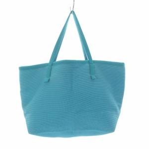 ISSEY MIYAKE トートバッグ ショルダー ロゴ スタッズ 水色 ライトブルー