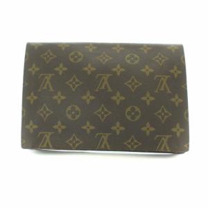 LOUIS VUITTON ポシェット ラバ 23 セカンドバッグ クラッチバッグ モノグラム フラップ ブラウン M51940
