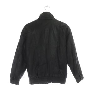 VALENTINO レザージャケット ブルゾン ジップアップ ラムレザー L ブラック