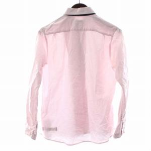 KAPITAL カジュアルシャツ 長袖 コットン XS ピンク グレー