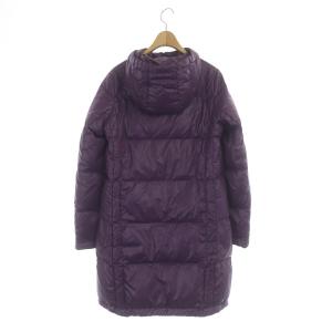 ANTEPRIMA ダウンコート ロング フード ナイロン 38 パープル