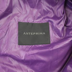 ANTEPRIMA ダウンコート ロング フード ナイロン 38 パープル