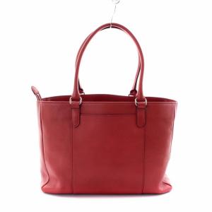 MARGARET HOWELL トートバッグ レザー A4可 レッド
