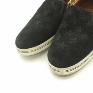 glamb Superlative Product スリッポン スニーカー シューズ スター 星 ヒョウ柄 26.5cm相当 ブラック