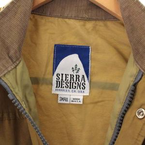 SIERRA DESIGNS USA製 フィールドジャケット ミリタリージャケット クロス 60/40 S カーキ