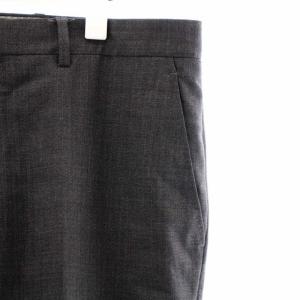 dunhill パンツ スラックス ストレート センタープレス ウール 52R XL グレー