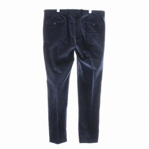 RALPH LAUREN PURPLELabel コーデュロイパンツ スラックス ストレート センタープレス W36 ネイビー