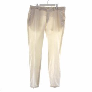 PURPLELabel パンツ スラックス センタープレス ホワイト