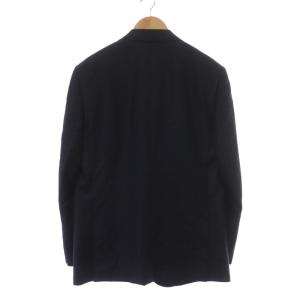 LANVIN COLLECTION シングル 2B テーラードジャケット ウール 52 XL ブラック