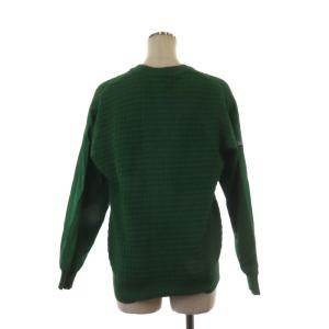 Christian Dior SPORT ヴィンテージ Vネック カーディガン 切替 長袖 グリーン