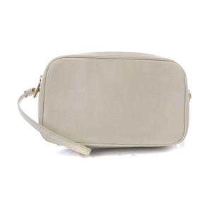 FURLA ショルダーバッグ ロゴ プレート レザー ホワイト