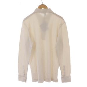Loro Piana ポロシャツ 長袖 イタリア製 タグ付き L ベージュ