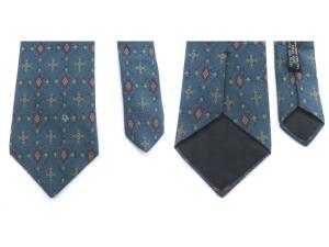 Christian Dior MONSIEUR ネクタイ 4点セット まとめ売り 総柄 ペイズリー柄 シルク ヴィンテージ 紺 緑 青 ブルー グリーン