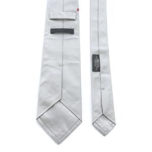 PRADA SPORT ネクタイ レギュラー シルク ロゴ グレー