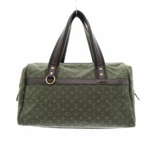 LOUIS VUITTON M92415 ミニジョセフィーヌ ハンドバッグ モノグラム キャンバス レザー カーキ