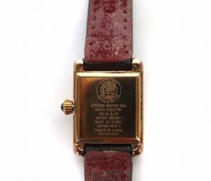 CITIZEN Kii 腕時計 ソーラー エコドライブ ゴールド ブラウン G620 S102715