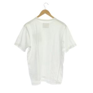 sacai 2017年製 Tシャツ 半袖 胸ポケット クルーネック コットン 1 白 ホワイト